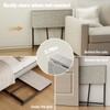 WOHOMO Folding Desk, Small Writing Desk 39.4", Space-Saving Foldable Laptop