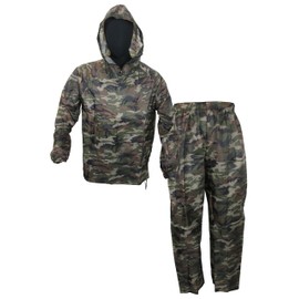 K-work Camouflage Set (Top and Bottom), camouflage green