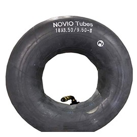 Inner Tube 18 x 8.50-8/9.50-8 Compatible with Tyres for Ride-on Mower Lawn Mower Lawn Tractor Angle Valve 90° Degree