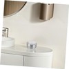 KOMBIUDA Stainless Steel Shaving Bowl Lid Foaming Bowl for Shaving