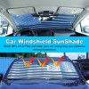 Ynei American Flag Windshield Sun shade UV Block Fits 2023-2025