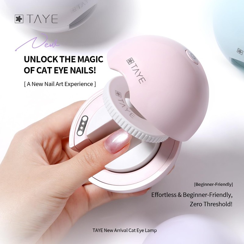 TAYE Cat Eye Nail Lamp 2 in 1 Magnetic UV/LED,