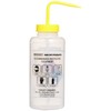 SP Bel-Art Right-to-Know Safety-Vented/Labeled 4-Color Isopropanol Wide-Mouth Wash Bottles; 1000ml