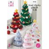 King Cole Tinsel & DK Knitting Pattern - 9195 Christmas