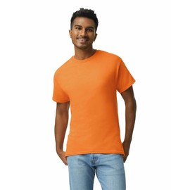 Gildan Adult Ultra Cotton T-Shirt, Style G2000, Multipack, Safety Orange (10-Pack), X-Large