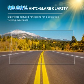 SXCY for 2026 Honda HRV HR-V Anti-Glare Matte Screen Protector 9 Inch for 2026 Honda HRV Accessories Navigation Screen Protector 9H Tempered Glass