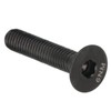 Bike Stem Bolt Screw, M6x30mm Titanium Alloy Flat Head Headset