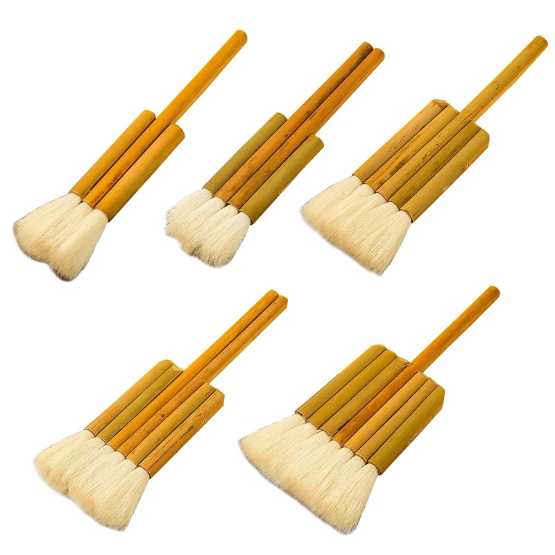 Maxtonser Hake Art Paintbrushes Hake Blender Brush Applicator Goat Hair