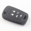 kcpros 2Pcs Rubber Silicone 5 Buttons Flip Smart Key Fob