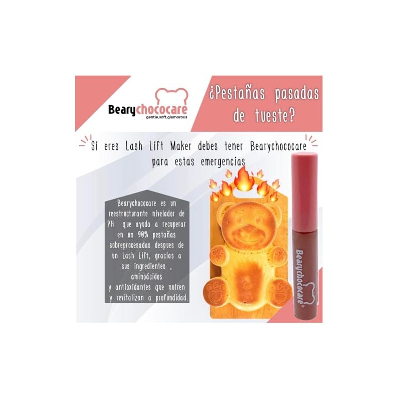 Beary Chococare Tratamiento Para Pestañas 5 pz