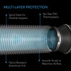 AC Infinity Flexible 6-Inch Aluminum Ducting, Heavy-Duty Four-Layer Protection, 8-Feet
