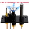 Propane Gas 10002265 3 Way Pilot Assembly for Majestic, Monessen,