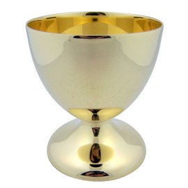 High Polished Brass Holy Wine Goblet 4 Ounce Chalice