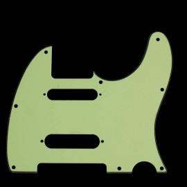 mLaval Guitar Parts (F23) Guitar Pickguard For Nashville Tele style ,3Ply Vintege Mint Green