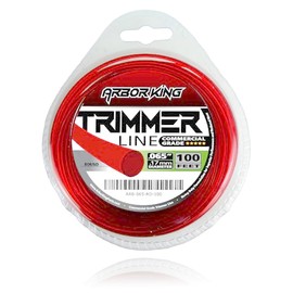 Arbor King String Trimmer Line Red Round .065 100ft Blister for Craftsman