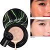2PCS Mushroom Head Air Cushion CC Cream, Natural Moisturizing Highlighting