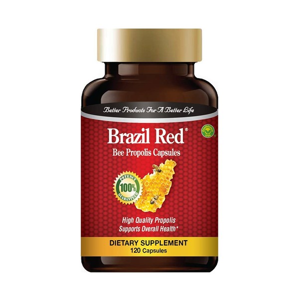 Brazil Red Bee High Concentrate Propolis (120 Capsules)
