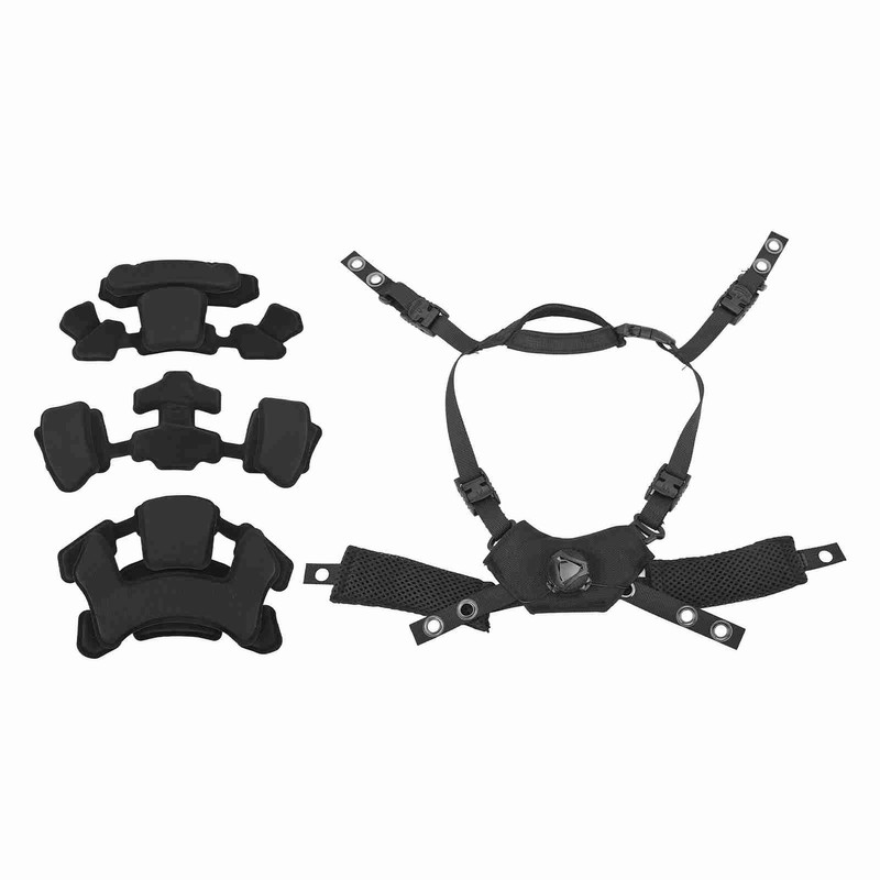Helmet Dial Suspension System Chin Strap Helmet Padding Kit for