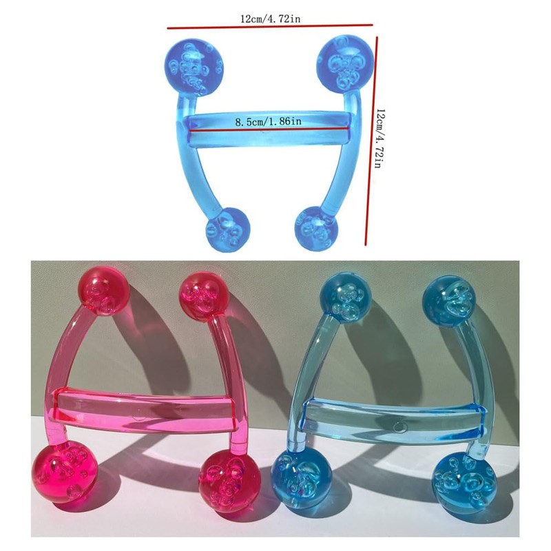 DeaHea 2 Pack Full Body Massage Tool Manual Handheld Massager