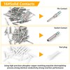 Knoweasy 338pcs DT Deutsch Connector Kit - 2/3/4/6/8/12 Pin Connectors,