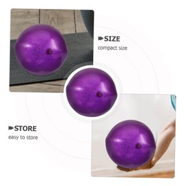 Kisangel Daily Use Exercise Ball Core Ball for Yoga and Pilates Enhance Balance and Stability Cm Diameter Purple