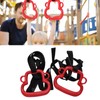 2Pcs Kids Gymnastic Rings Monkey Shape Load Bearing 150KG Ergonomic