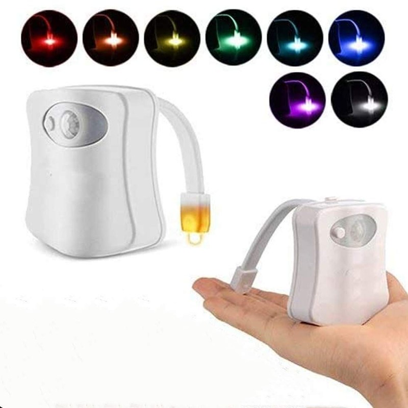 Light Motion Activated Toilet Led Light2 Packs ，-Color Motion Sensor