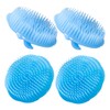 CAXUSD 4pcs Scruber Dandruff Sc Scalp Massage Brush Scalp Brush