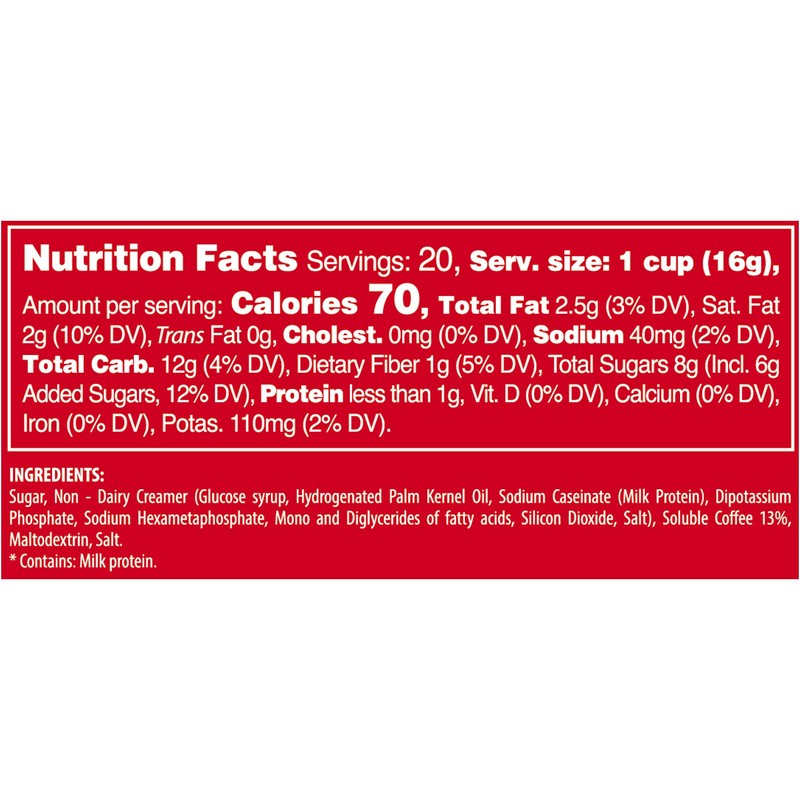 King Coffee 3in1 instant coffee Non-dairy creamer Sugar Coffee- 20