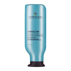 Pureology Strength Cure Conditioner - For Damaged or Color Treated Hair, Hair Strengthening & Prevents Breakage, Vegan & Sulfate-Free, 9 Fl Oz