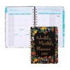 Goal Planner A5 Exquisite Design Premium Paper Spiral Notebook Schedule