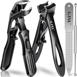 2024 Upgrade Angled Head Toe Nails Clippers, Wide Jaw Toenail Clippers for Thick Nails, Heavy Duty Nails Cutter Easier Trimming-Fingernail Clipper for Seniors