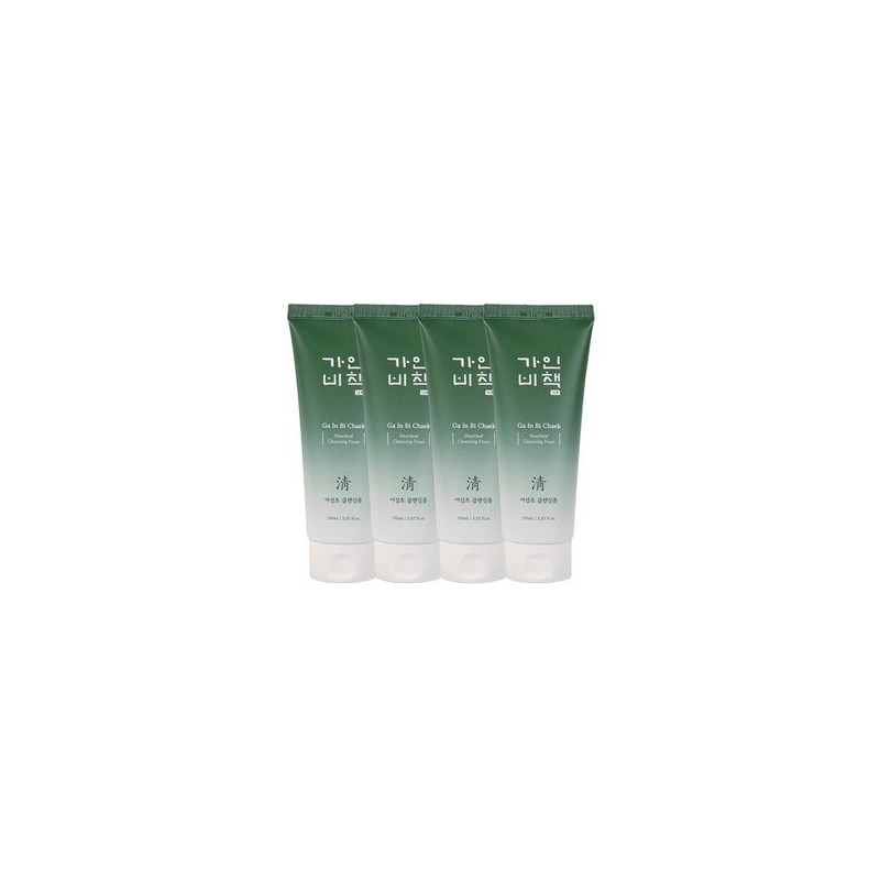 Gainbi책 (4개)가인비책 청 어성초 클렌징폼 150ml /약모밀 진정케어 (4 Pieces)