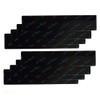 16PCS Reusable Rug Grippers, Rectangle Wooden Floor Anti-Slip Rug Underlay