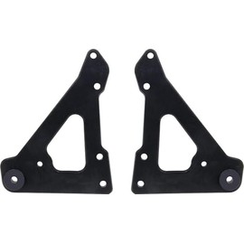 Allstar Performance ALL38145 Black Sprint Motor Plate with Bushings, 2 Piece
