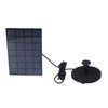 Solar Fountain Multifunctional Solar Powered Floating Fountain for Birdbath Pond