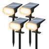 BvenuBigLite Solar Lights Outdoor Waterproof: IP65 Led Spot Light Decorations