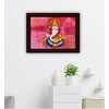 SAF Ganesha Modern Art Cheery Framed UV Coated Painting 11