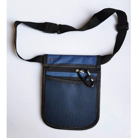 Bolsa organizadora para cinturón de enfermería, para herramientas de cuidado de tijeras médicas, Azul oscuro, Talla única