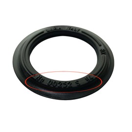 Strainer Plug Rubber Seal For Franke - LIRA No. 00252 S ONLY REPLACES WASHERS WITH THE SAME CODE STAMPED ON IT - Pease check photos carefully for dimensions