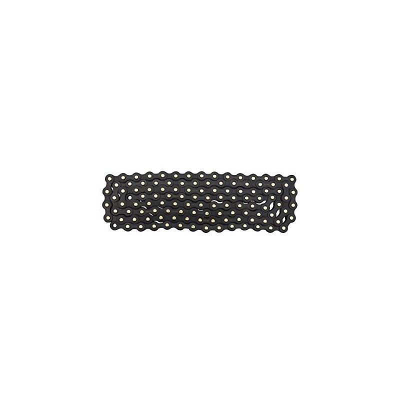 Izumi Standard Chain 1/8 x 1/2 (116 Links), Black/Gold