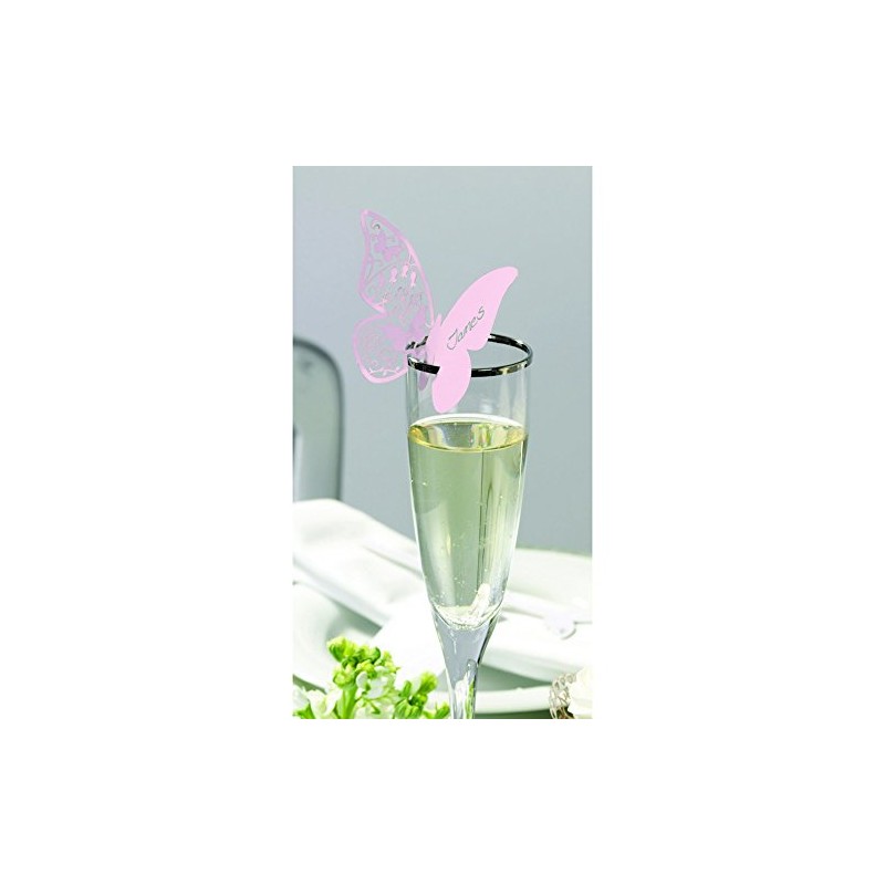 Talking Tables Something in The Air Butterfly Glass Place Card,