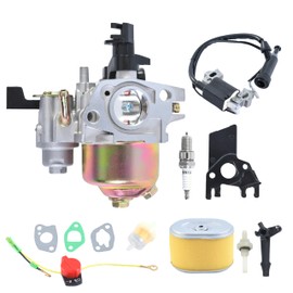 Worldthump Carburetor Repair Kit, 16100-ZH8-W51 16100-ZH8-W61 16100-ZE1-814 16100-ZE1-825 1 Set Carburetor Kit Replacement for Honda GX120 GX140 GX160 GX168 GX200 5HP 5.5HP 6.5HP Engine