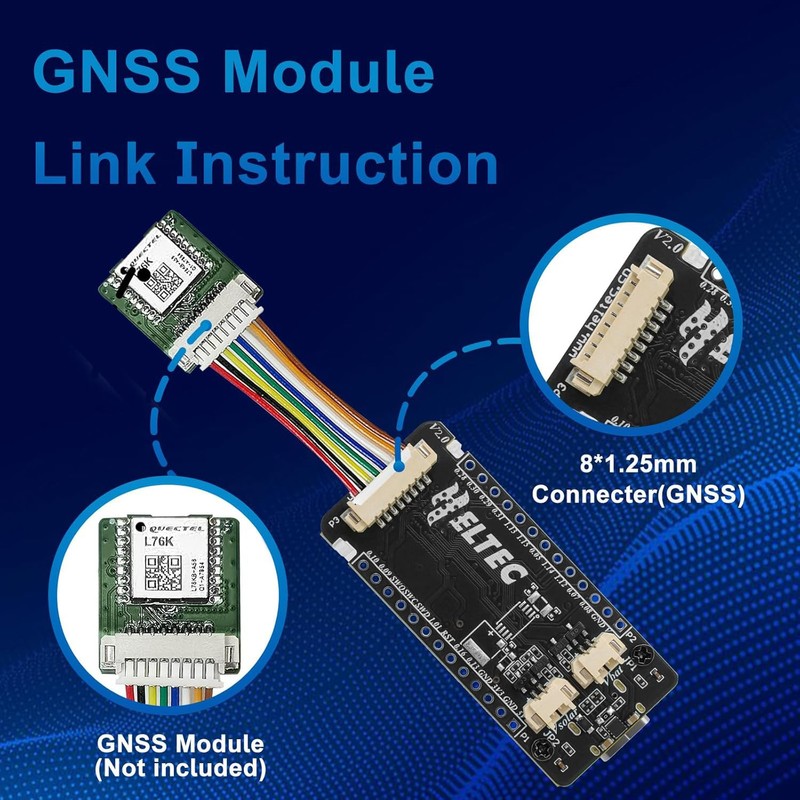 Mesh Node T114 Module Board V2 with TFT Display, nRF52840