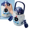 Insulated Big Belly Water Bottle 316 Stainless Steel Astronaut Patterned