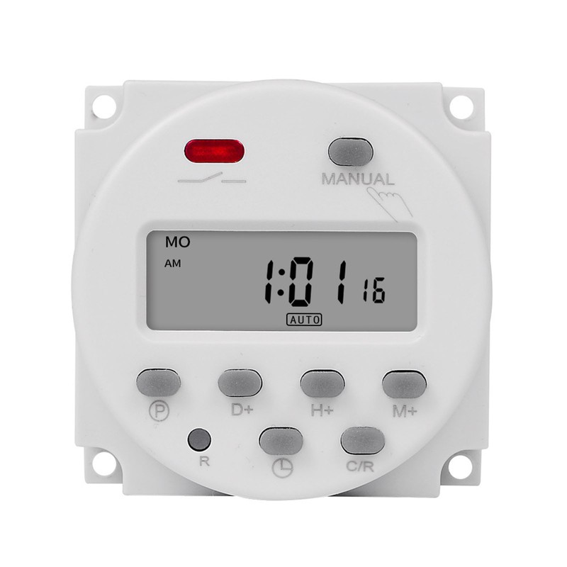 Microcomputer Power Supply Time Switch Smart Programmable Timer Switch Street