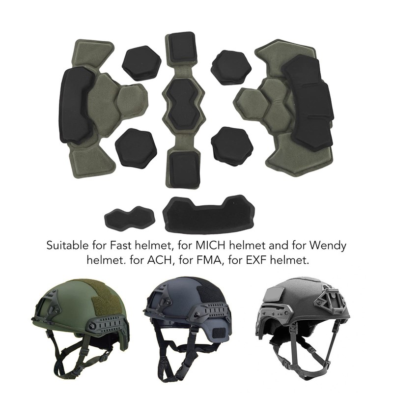 Helmet Padding Kit, Helmet Pad, Helmet Inner Padding Net Foam