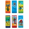 Raymond Geddes Pete The Cat Beveled Erasers for Kids (24