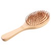 Baluue Elasticity Bamboo Scalp Comb Hair Massage Comb Anti-static and