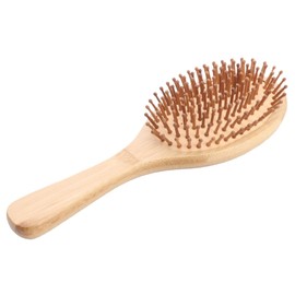 Baluue Elasticity Bamboo Scalp Comb Hair Massage Comb Anti-static and Hair Loss Reduction Random Style